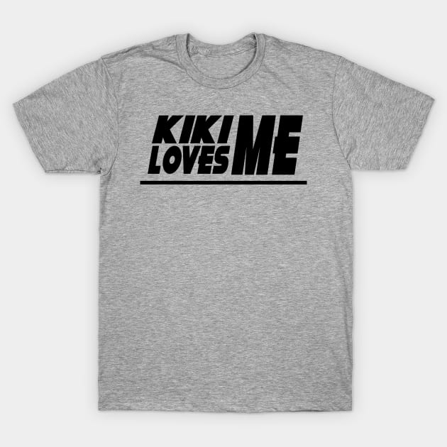 Kiki Loves Me T-Shirt by rachybattlebot